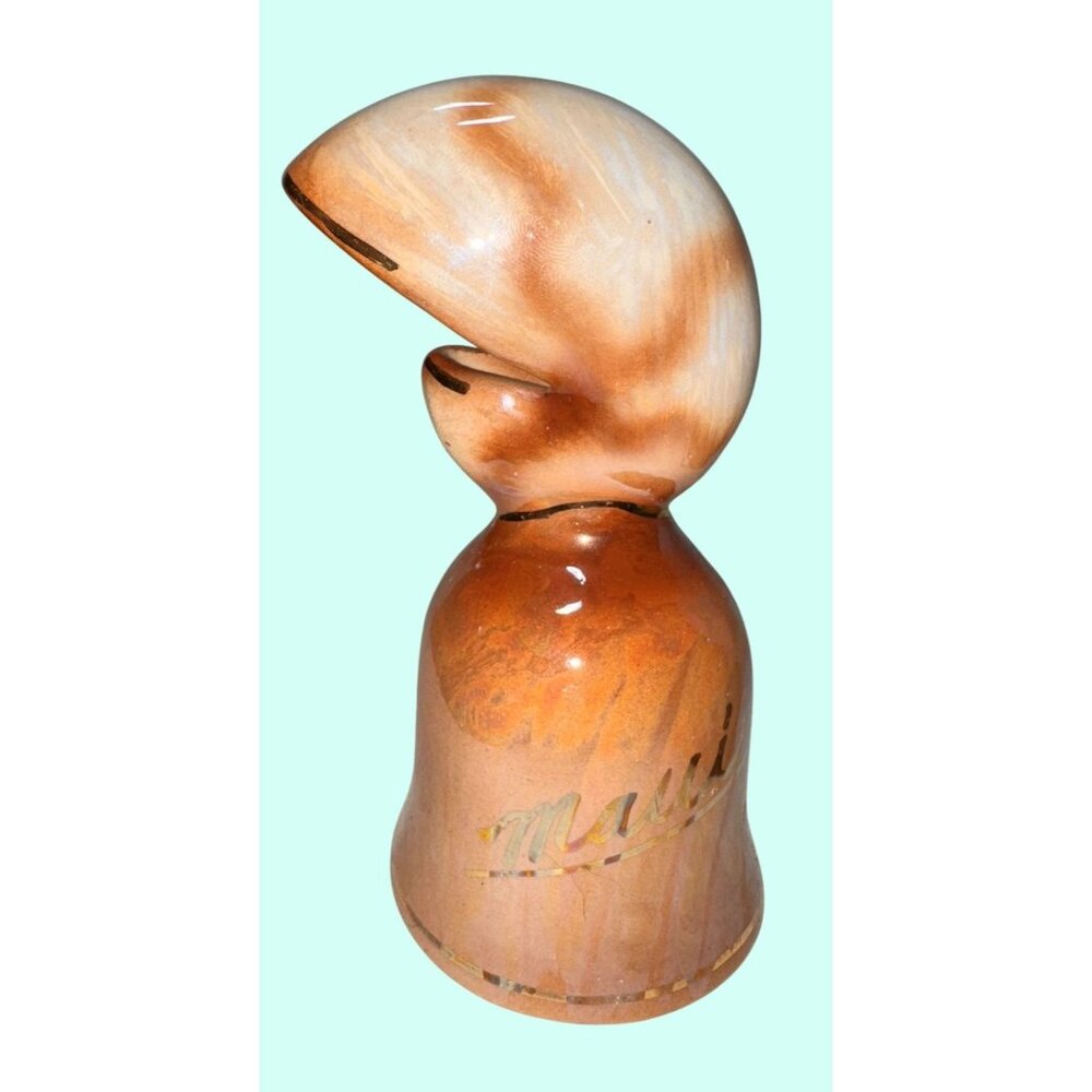vintage hawaiian tiki souvenir claw shape fish mouth napkin holder maui pohaku k - Picture 6 of 12